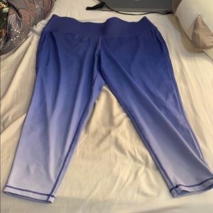Purple Ombré 7/8 Livi Active leggings